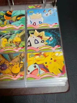 Pokemon TOPPS 2000 The Movie Complete Non-Foil Card Set 72/72 Blue Logo - Image 3