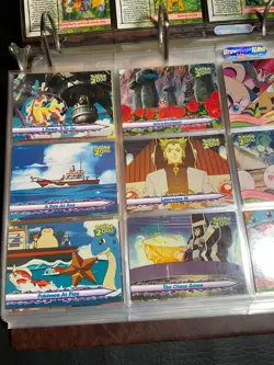 Pokemon TOPPS 2000 The Movie Complete Non-Foil Card Set 72/72 Blue Logo - Image 4