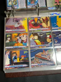 Pokemon TOPPS 2000 The Movie Complete Non-Foil Card Set 72/72 Blue Logo - Image 5