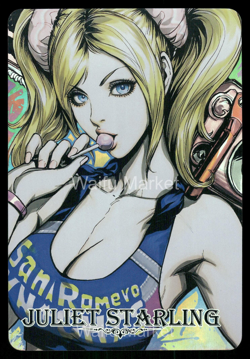 Juliet Starling Lollipop Chainsaw Superheroine Waifu Card CCG - Image 1