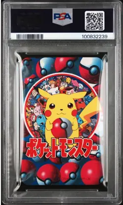 PSA10 1998 POKEMON TELEVI-KUN PLAYING CARDS MANKEY/PRIMEAPE/TENTACOOL/TENTACRUEL - Image 2