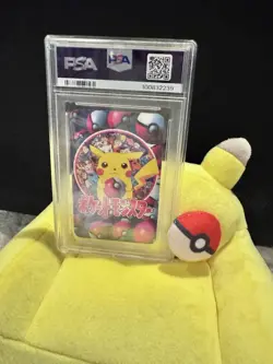 PSA10 1998 POKEMON TELEVI-KUN PLAYING CARDS MANKEY/PRIMEAPE/TENTACOOL/TENTACRUEL - Image 4