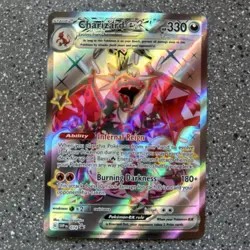 Charizard ex SVP 056 SV Scarlet & Violet Black Star Promo Pokemon Card - NM - Image 1
