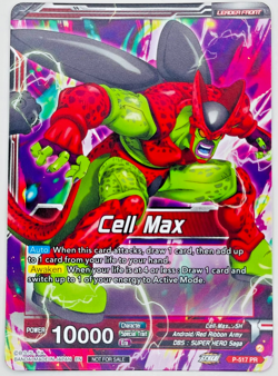Cell Max Devouring the Earth GOLD STAMP Promo Foil Dragon Ball Super Card | NM - Image 2