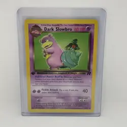 Pokemon Dark Slowbro Card 29/82 1st Edition Non-Holo 1999-2000 Wizards - Image 2