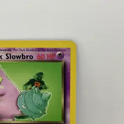 Pokemon Dark Slowbro Card 29/82 1st Edition Non-Holo 1999-2000 Wizards - Image 4