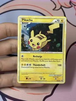 #3 Pikachu HGSS03 Black Star Promo 2010 Holo Rare Pokemon Card TCG - Image 3