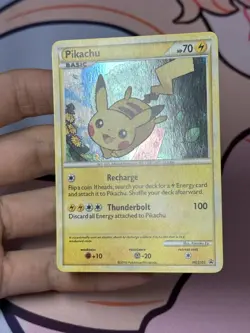 #3 Pikachu HGSS03 Black Star Promo 2010 Holo Rare Pokemon Card TCG - Image 5