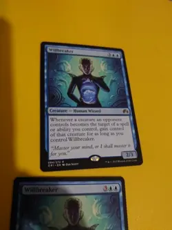 Willbreaker x2 Origins. Rare Human Wizard MTG 2 Card. - Image 3