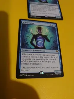 Willbreaker x2 Origins. Rare Human Wizard MTG 2 Card. - Image 5