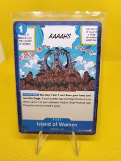 ONE PIECE Card Game OP07-058 Island of Women C 500 Years in the Future English - Image 1