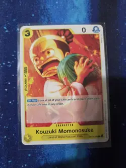 Kouzuki Momonosuke OP13-105 English C Carrying On His Will One Piece NM - Image 1