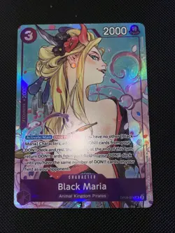 1x Black Maria (Illustration Box Vol.2) - OP08-074 - SR - Foil NM-Mint One Piece - Image 2