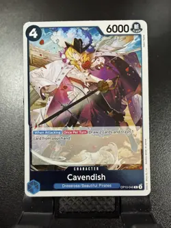 One Piece Royal Blood #OP10-045 Cavendish (045) Rare - Image 1