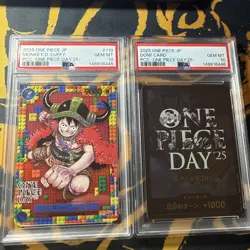 One Piece Day 2025 Sequential Set PSA 10 Certification Lego Monkey.D.Luffy Don - Image 1