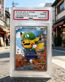 sale 9PCS Pokemon cards Poncho-wearing Pikachu cardd fans collection - Image 5