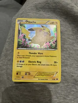Pokemon Pikachu TCG XY89 Black Star Promo Holo Card - Image 1