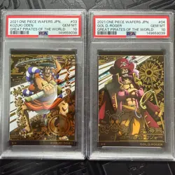 One Piece Wafer Card PSA10 Oden Roger Trading Card Rare Authentic Collectible - Image 1