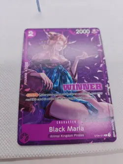 Black Maria Tournament Pack Vol. 2 Winner One Piece Card ST04-011 Excellent - Image 2