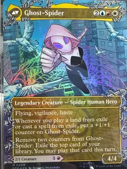 MTG, Spider Man | Gwen Stacy/Ghost-Spider (M) Foil | #0209 - Image 2