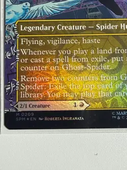 MTG, Spider Man | Gwen Stacy/Ghost-Spider (M) Foil | #0209 - Image 4