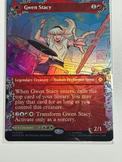 MTG, Spider Man | Gwen Stacy/Ghost-Spider (M) Foil | #0209 - Image 5