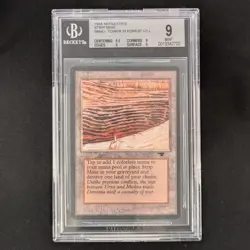 MTG \>> Strip Mine (No Horizon) (BGS 9) <<// Antiquities - 341 Trading - Magic - Image 1