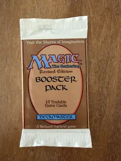 MTG Revised Booster Pack Magic the Gathering English - Image 1