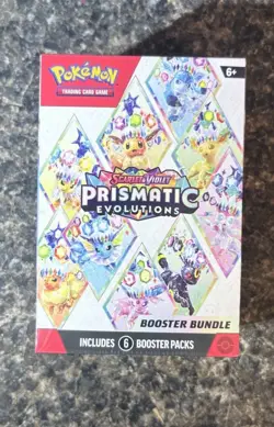 Factory Sealed! Prismatic Evolutions Booster Bundle - Pokemon Trading Card Game - Image 2