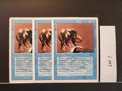 (x3) Unstable Mutation - 3rd Ed - 1994 - Magic The Gathering - Combine Ship - Image 1