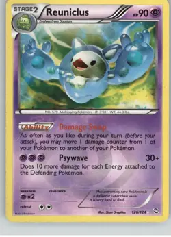 Reuniclus 126/124 Secret Rare Dragons Exalted Pokemon - Image 1