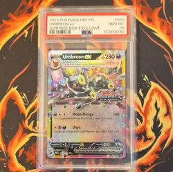 Umbreon ex 060/131 Prismatic Evolutions Stamp Holo Promo PSA 10 Exclusive - Image 1