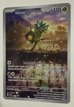 Teal Mask Ogerpon Twilight Masquerade ETB Promo Pokemon TCG Near Mint/Mint - Image 3