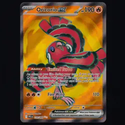 Oricorio ex 110/094 Phantasmal Flames Ultra Rare Pokemon TCG NM - Image 1