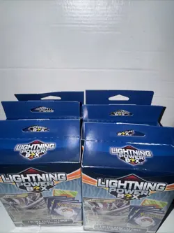 Pokemon Lightning-Power Box 14 Foils + 1 Ultra-Rare + 1 Mini-Binder NEW Sealed - Image 1