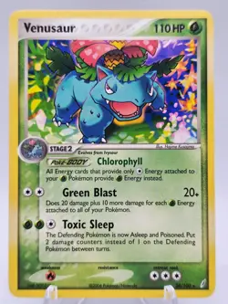 Venusaur 28/100 Pokemon TCG Crystal Guardians Regular LP - Image 1