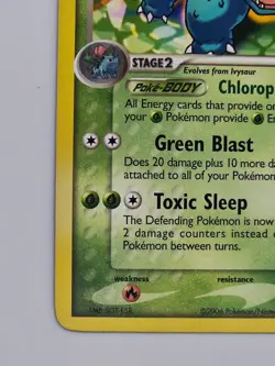 Venusaur 28/100 Pokemon TCG Crystal Guardians Regular LP - Image 5