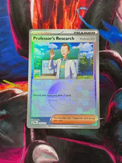 Pokemon TCG Masterball Holo Professor's Research 123/131 - Image 1