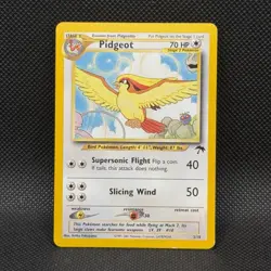 Pokemon TCG Pidgeot Southern Islands Promo Regular 02/18 70 HP 2001 English - Image 1