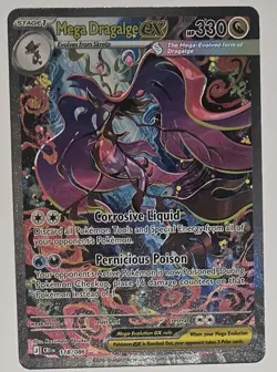 Special Illustration Rare 118/86 Mega Dragalge Ex Pokemon Chaos Rising 2026 - Image 1