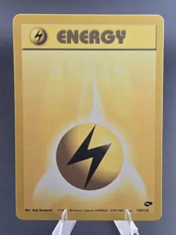 Lightning Energy LP 130/132 - Gym Challenge 🏝 Pokemon WOTC 2000 (B) - Image 1
