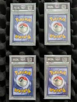 Pokemon 1999 First Movie Black Star Promo Tcg Set PSA 10 - Image 2