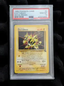 Pokemon 1999 First Movie Black Star Promo Tcg Set PSA 10 - Image 3