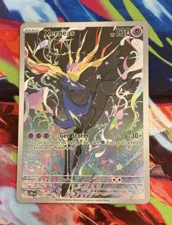 Xerneas 091/086: Chaos Rising Illustration Rare Full Art Holo. NM Pokemon - Image 1