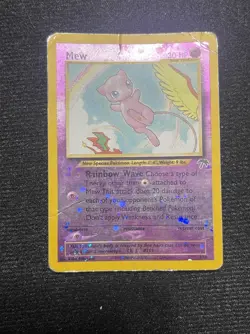 Pokemon Mew TCG 1/18 Southern Islands Reverse Holo DMG 🌴 - Image 2