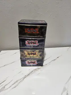 Yu-Gi-Oh! TCG Metal Tin Storage Tins Lot of 4, Seto Kaiba/Blue-Eyes empty - Image 5