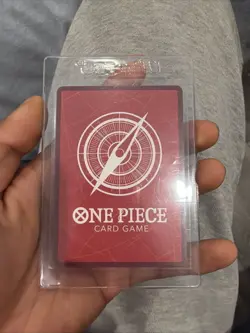 Shanks (2nd Anniversary) ONE PIECE Card OP09-001 TCG MINT English - Image 2
