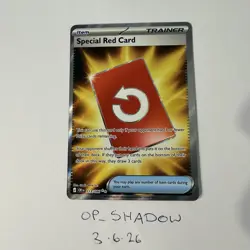 Special Red Card 113/086 - ME04 Chaos Rising (CRI) - NM - Pokemon TCG - English - Image 1