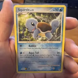 Squirtle Secret Wonders Regular Card 112/132 LP Condition - Image 1
