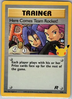 Here Comes Team Rocket! 15/82 Holo Celebrations - Pokemon Card - NM - Image 1